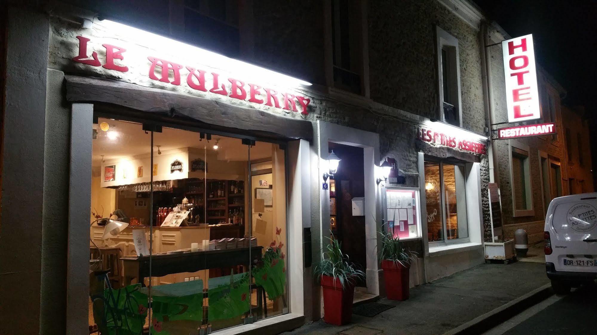 Hotel Restaurant Le Mulberry Arromanches Eksteriør bilde
